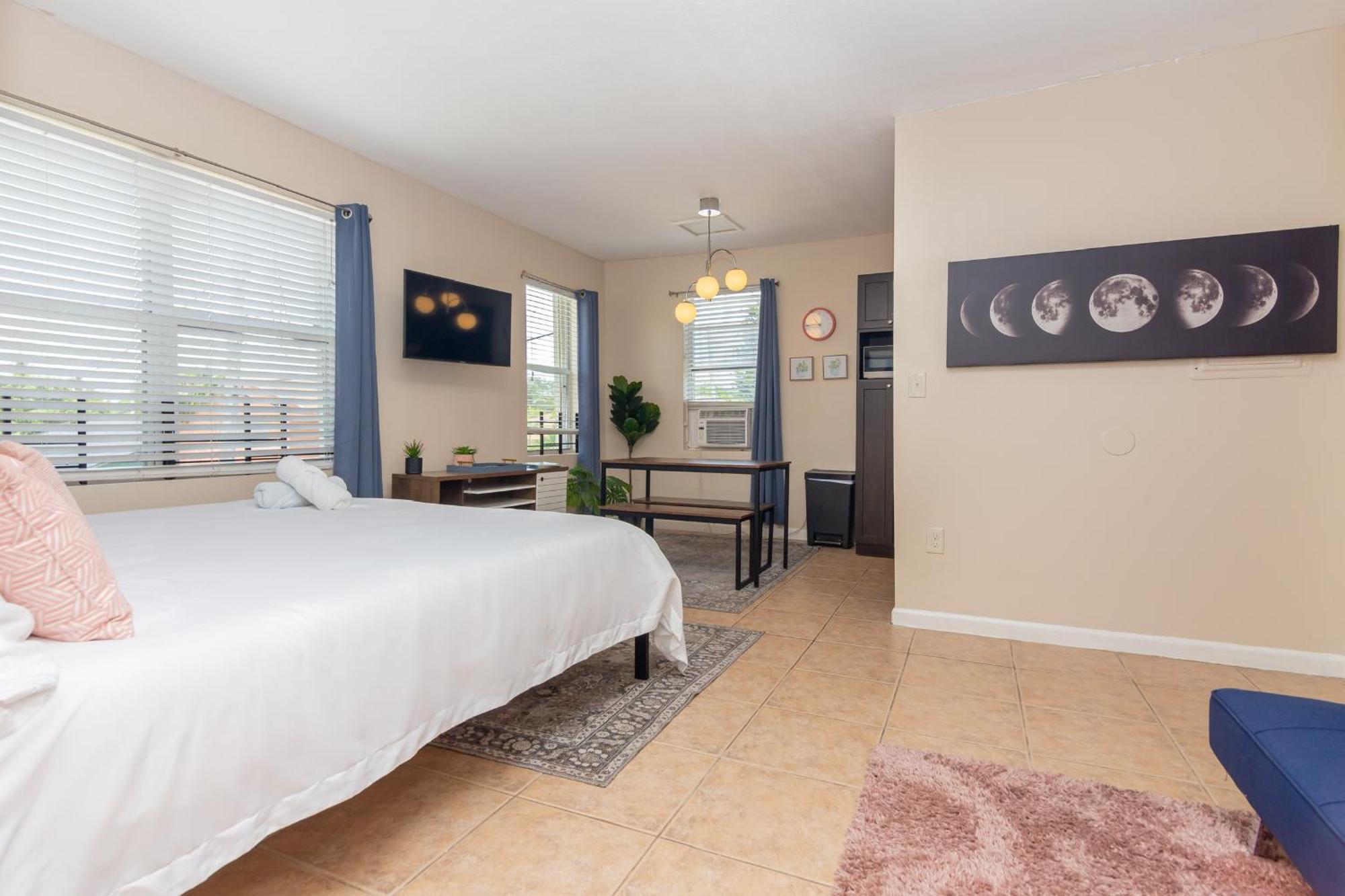 Appartement King Bed Free Parking & Wi-fi Near Wynwood!